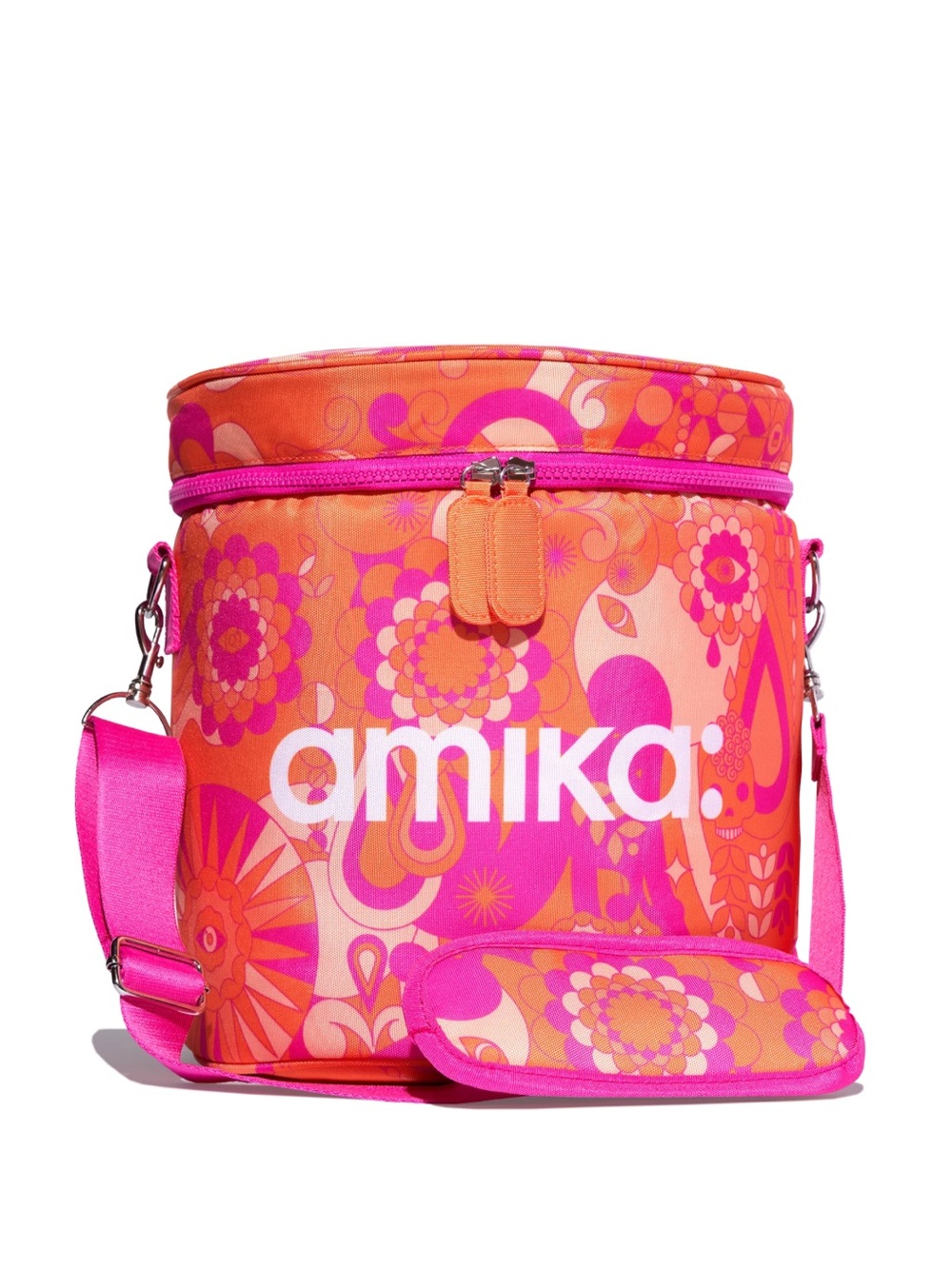 amika Signature Print Crossbody Insulated Cooler